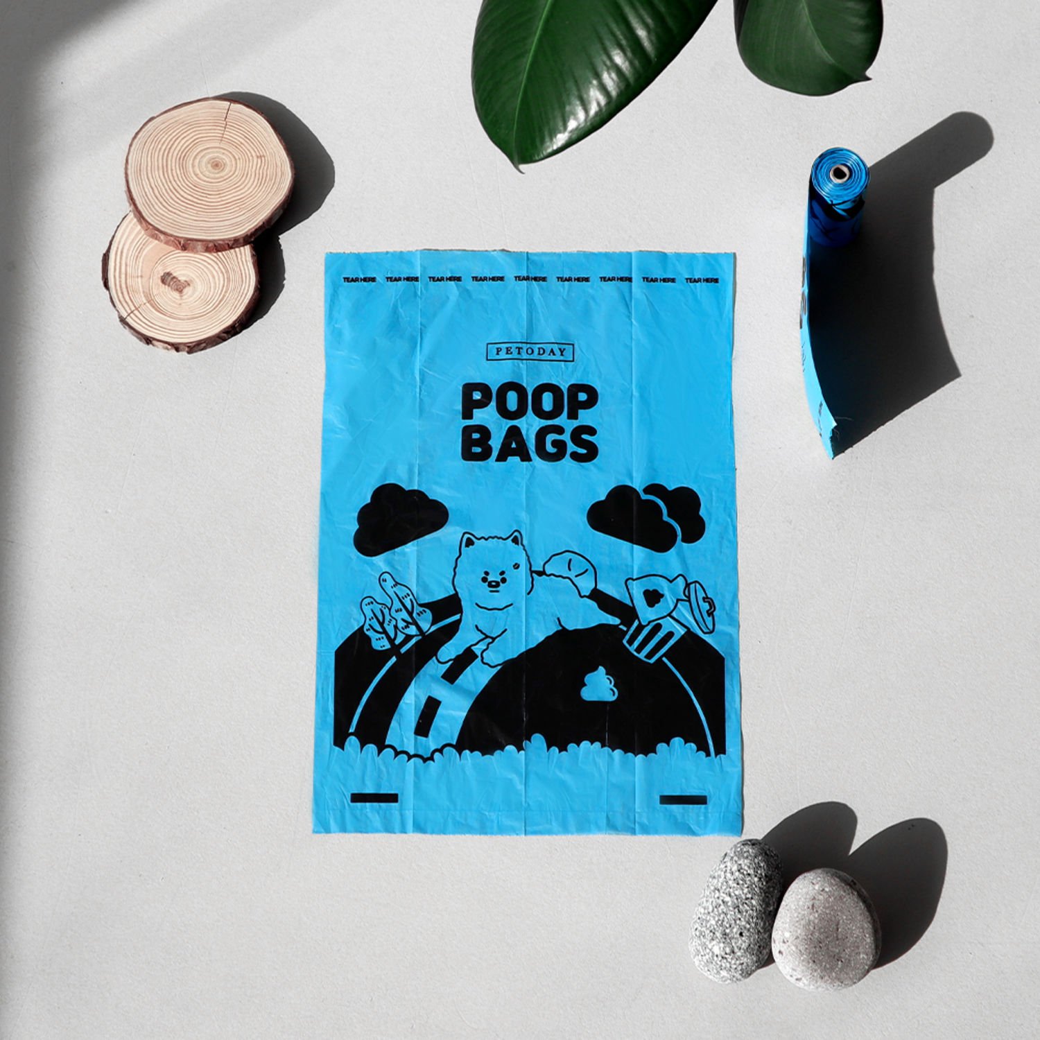 펫투데이 향기나는 친환경 생분해 배변봉투 8롤 144매