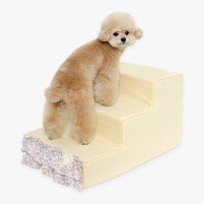 이츠독 플로라 가든 3단 스텝 옐로우 M사이즈